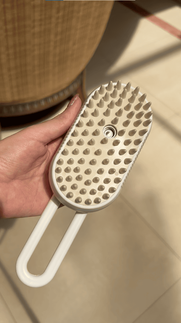 Cepillo Vaporizador Con Agarre - Tu casa estará más limpia y libre de pelos